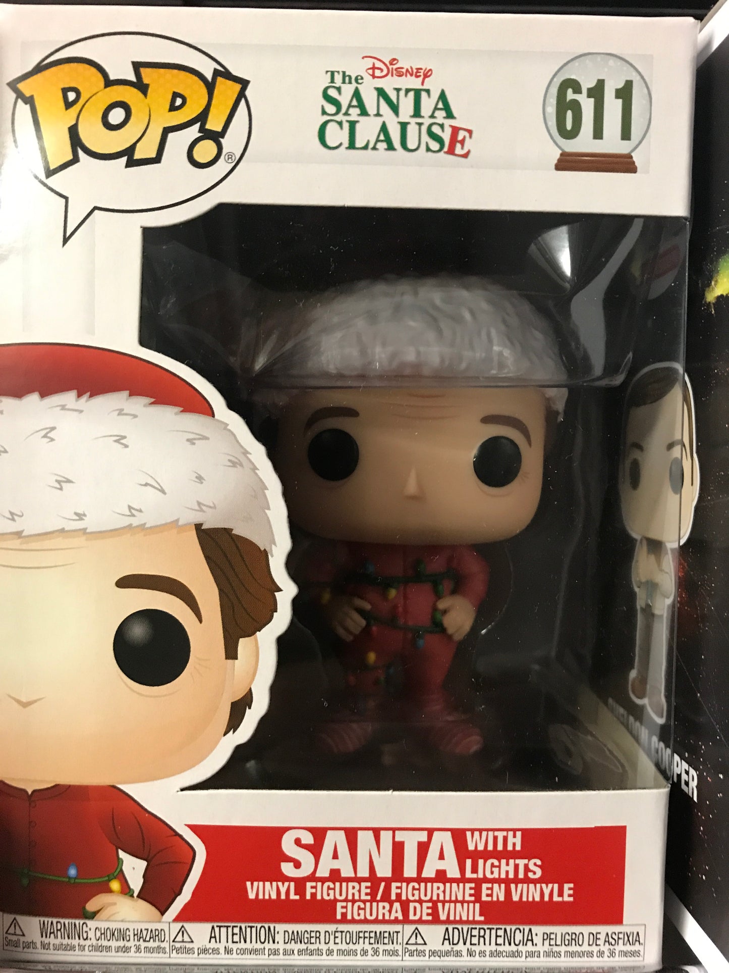 Santa Clause with lights 611 Tim Allen Funko Pop! Vinyl figure store