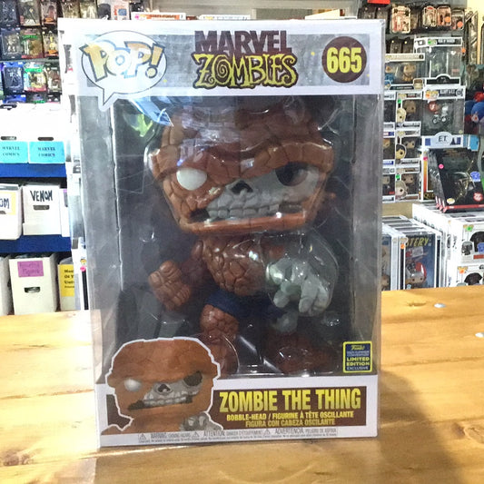 Marvel Zombie The Thing 665 exclusive 10 inch Funko Pop! Vinyl figure