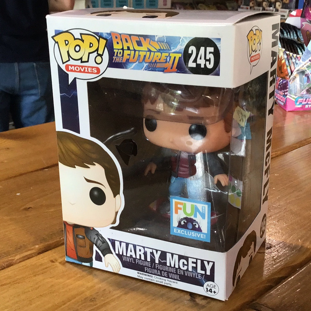 Back to the future 2 Hoverboard Marty McFly Funko Pop! Vinyl figure movie