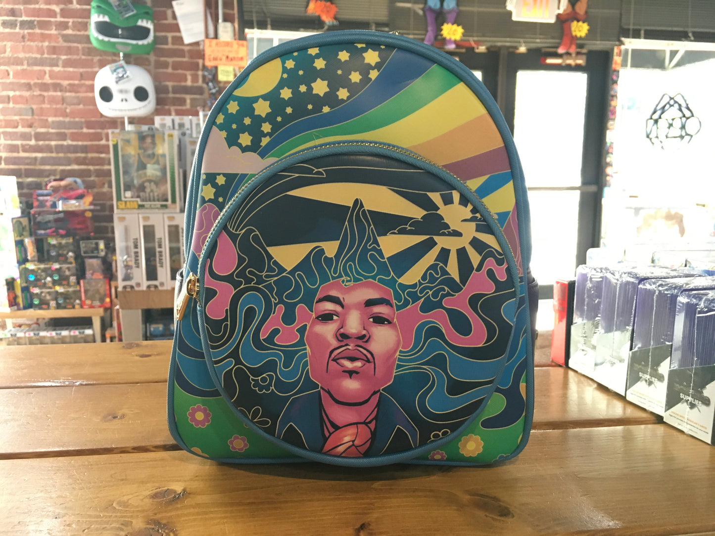 Jimi Hendrix mini backpack by Loungefly