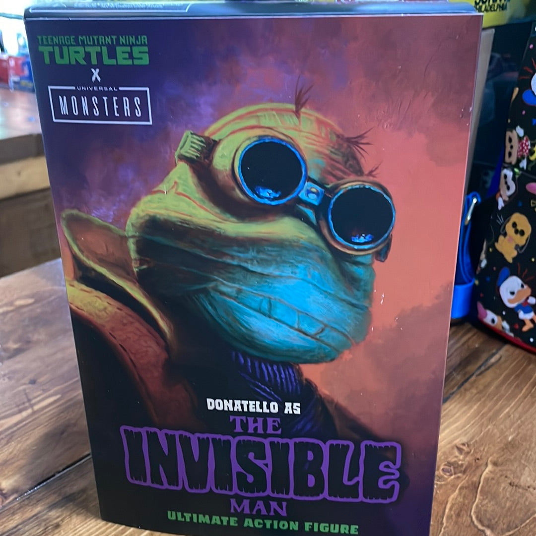 TMNT Universal Monsters Invisible man Donatello - Action Figure by Neca