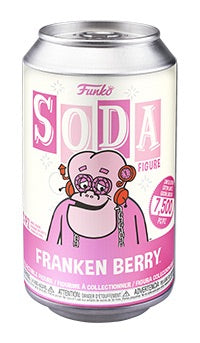 Vinyl Soda Frankenberry sealed Mystery Funko figure
