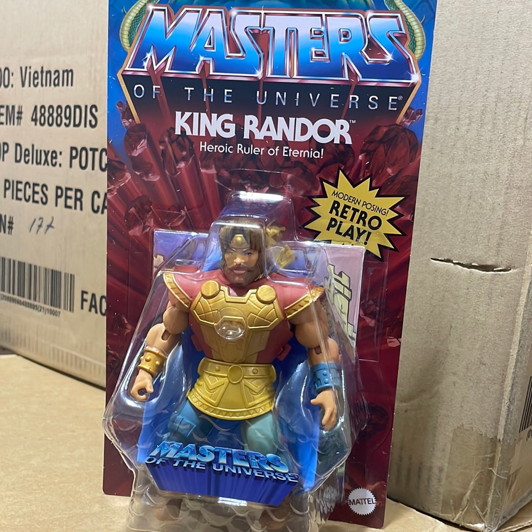 MOTU Masters of the Universe - King Randor Mattel retro Action Figure