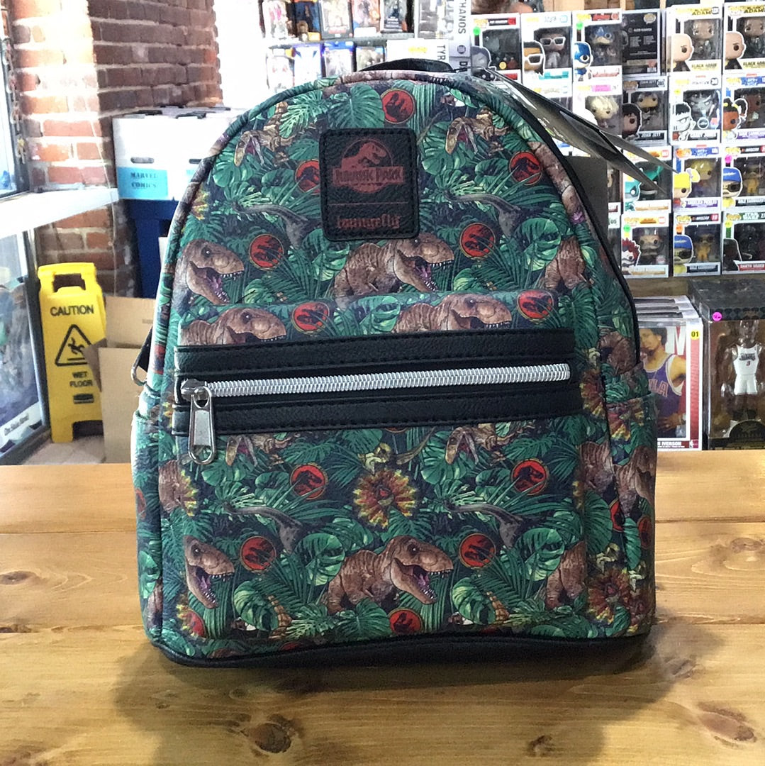 Jurassic Park - Tyrannosaurus Rex - Mini Backpack by Loungefly