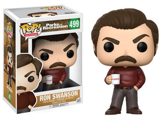 Parks and Recreation - Ron Swanson #499 - Funko Pop Vinyl Figure (television)