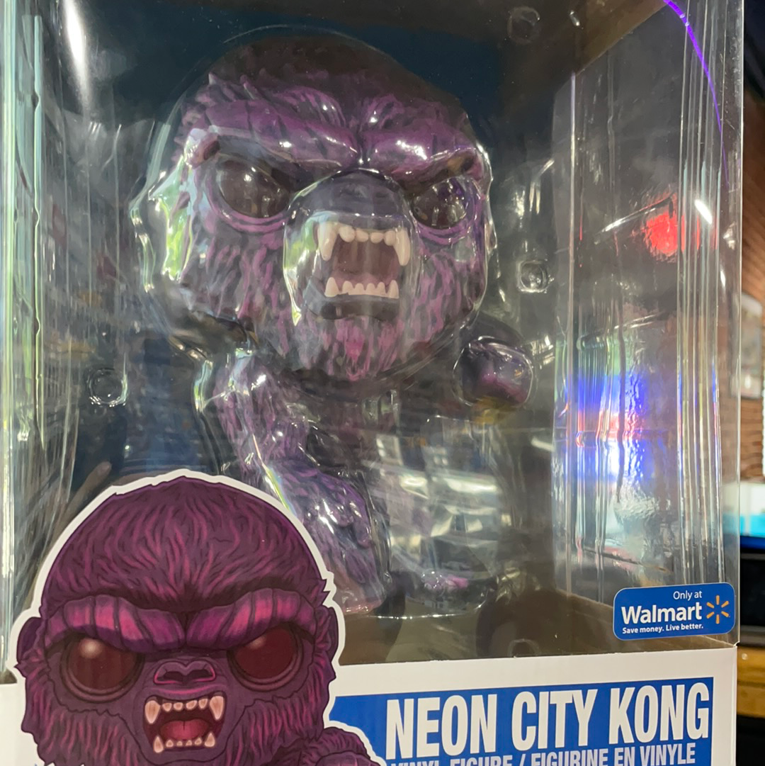 Neon City Kong 1016 exclusive 10 inch Figure Funko Pop! Vinyl