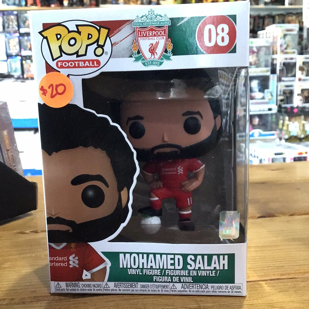 Sports Liverpool Football Club Mohamed Salah 08 Funko Pop! Vinyl figure