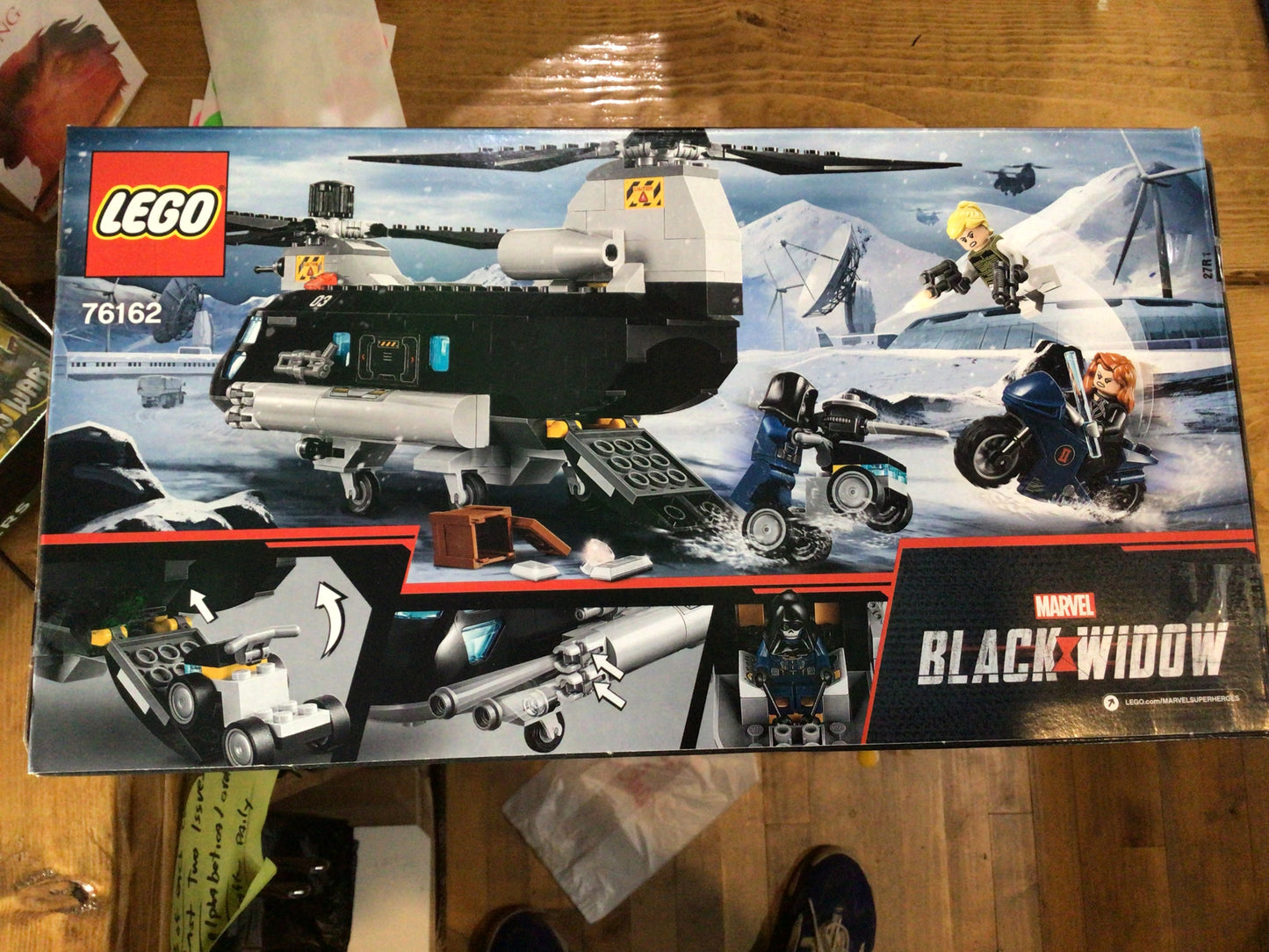 LEGO Marvel Black Widow - Helicopter Chase - 76162