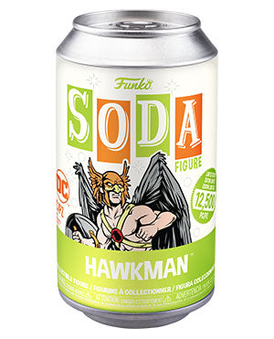 DC Comics Hawkman Sealed Mystery Soda Figure Funko