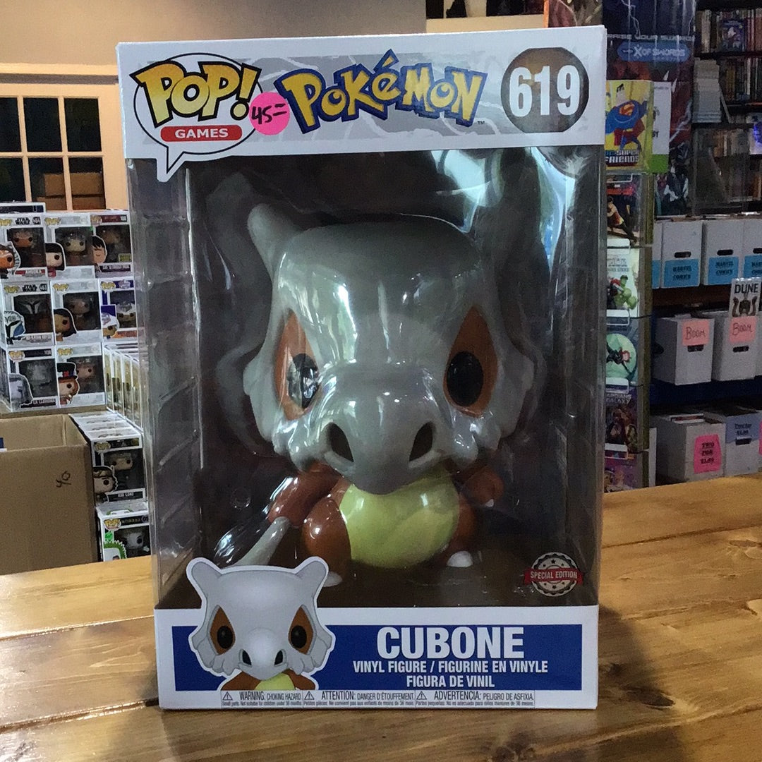 Pokémon Cubone 10 inch exclusive Funko Pop! Vinyl figure video game
