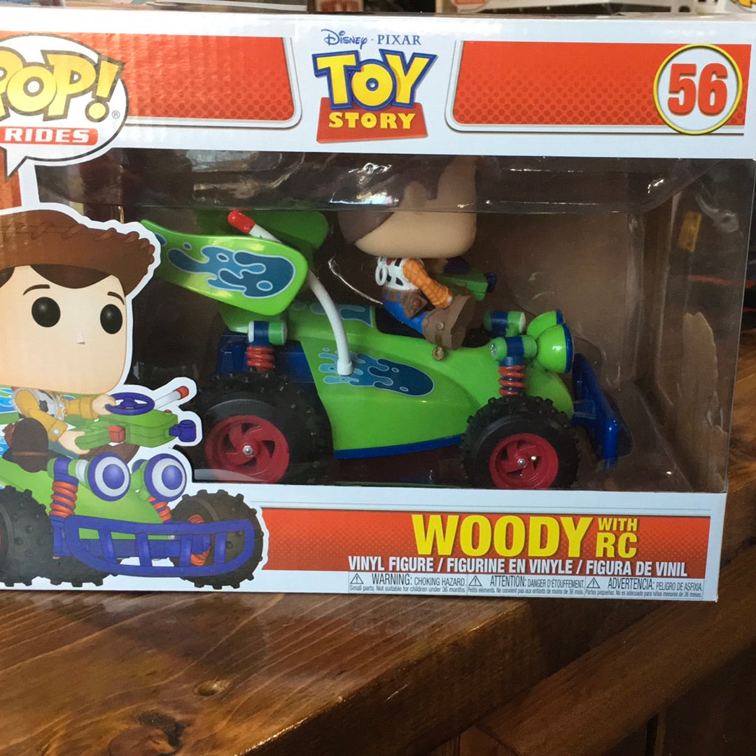 Disney Toy Story Woody with RC ride 56 Funko Pop! Vinyl figure