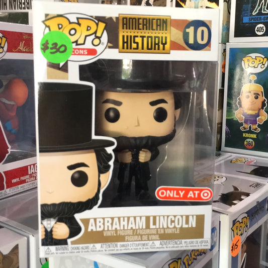American History Icons - Abraham Lincoln #10 Exclusive Funko Pop! Vinyl Figure