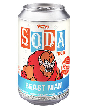 MOTU Beast Man Vinyl Soda sealed Mystery Funko figure LIMIT 2