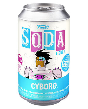 Teen Titans Cyborg Vinyl Soda sealed Mystery Funko Figure