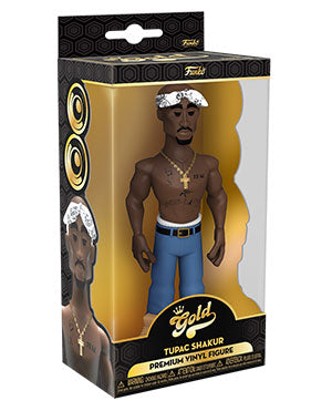 Funko Vinyl Gold 5": Tupac Shakur figure