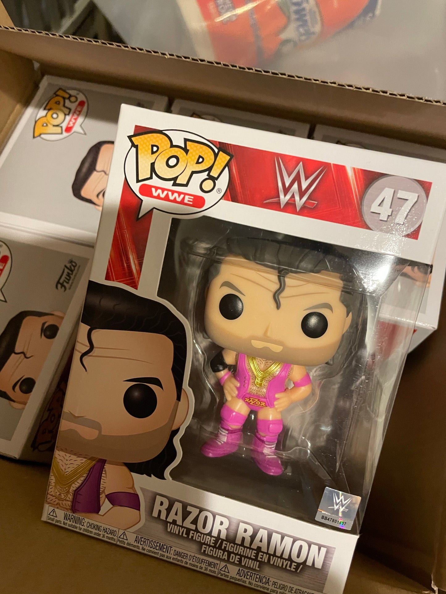 WWE - Razor Ramon #47 (Pink Tights) Funko Pop Vinyl Figure (sports)