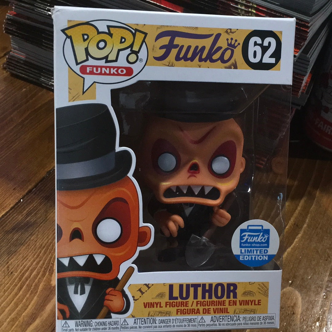 Luthor Exclusive Funko Pop! Vinyl figure LIMIT ONE