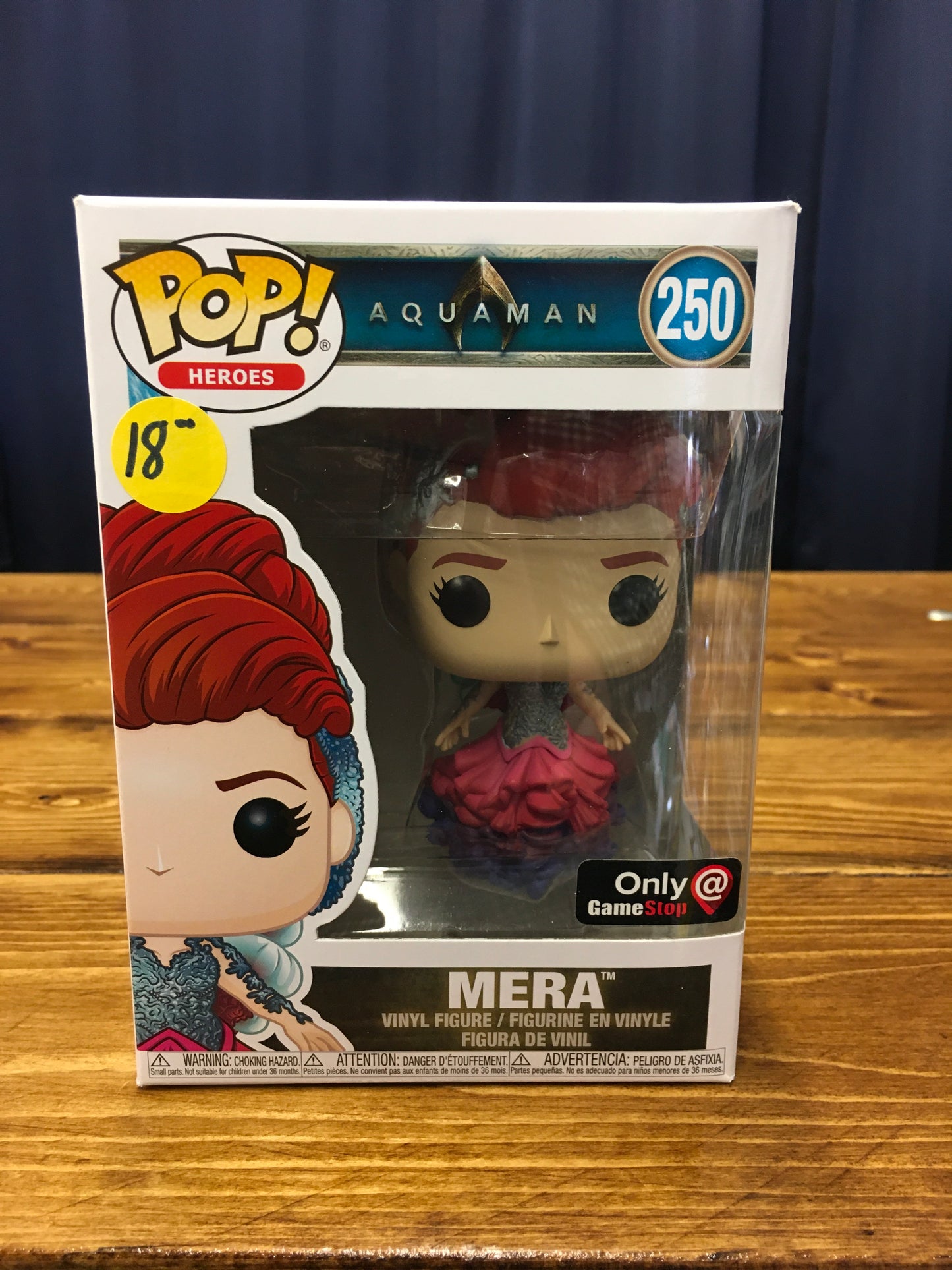 Mera GameStop exclusive Funko Pop! Vinyl Figure