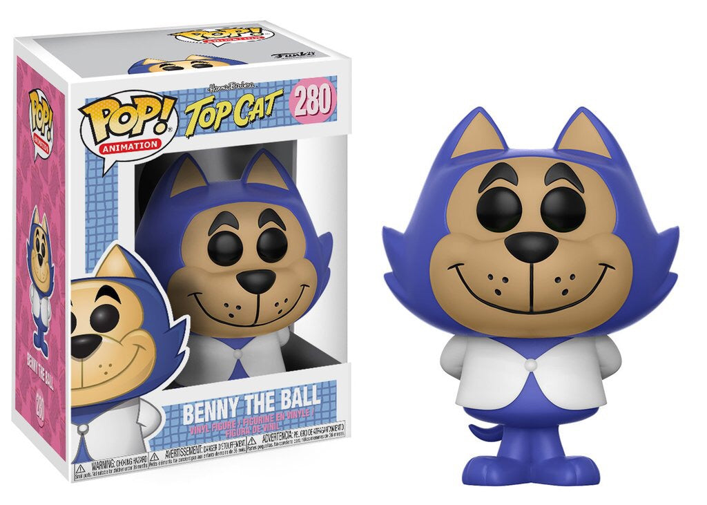 Top Cat Benny the Ball hanna barbara Funko Pop! vinyl figure cartoon