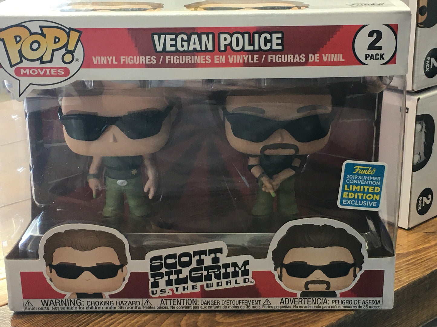 Scott Pilgrim Vegan Police exclusive Funko Pop! Vinyl figure movie