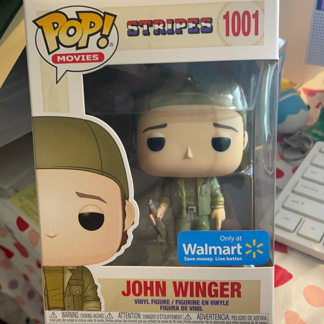 Stripes John Winger hat exclusive Funko Pop! Vinyl figure movies
