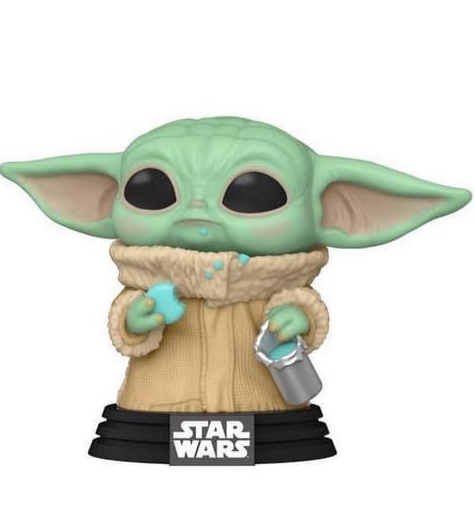 Star Wars: The Mandalorian - Grogu with Cookies #465 - Funko Pop! Vinyl Figure