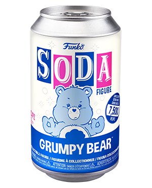 Care Bears - Grumpy Bear - Sealed Funko Mystery Soda Figure - LIMIT 6