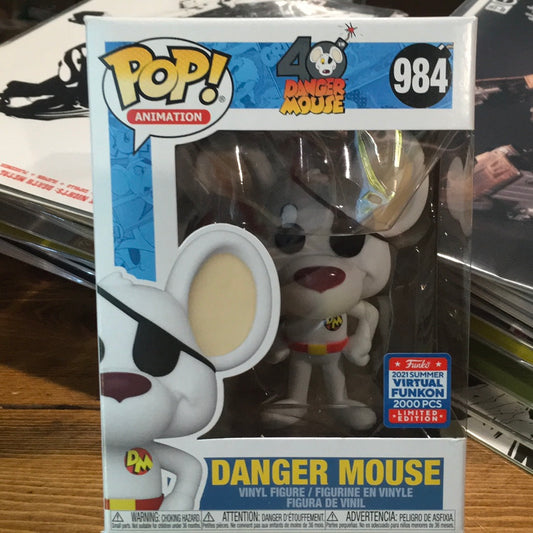 Danger Mouse #984 exclusive Funko Pop! Vinyl figure cartoon