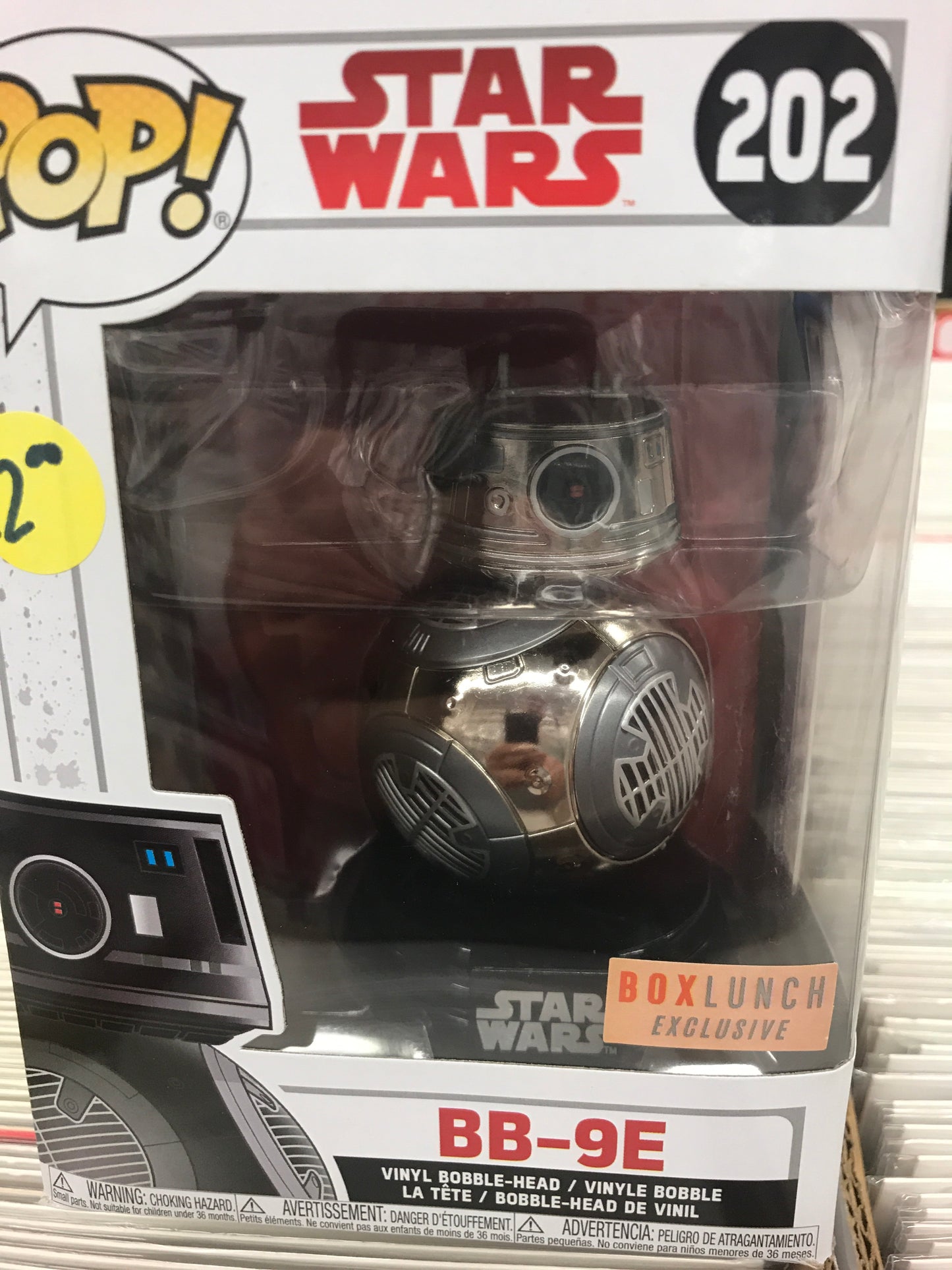 Star Wars BB-9e exclusive Funko Pop! Vinyl figure