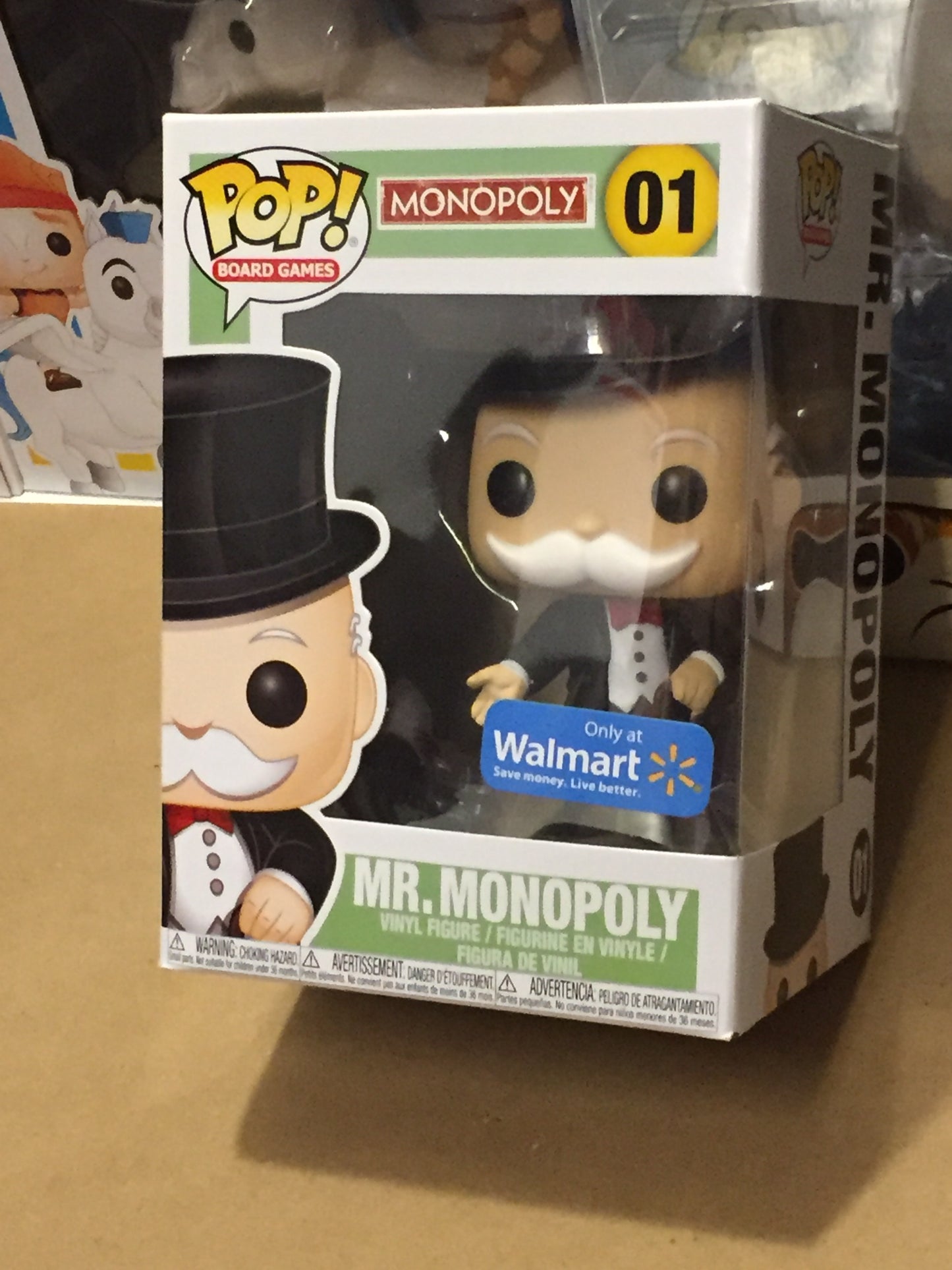 Monopoly Mr mister exclusive 01 Funko Pop! Vinyl figure icons