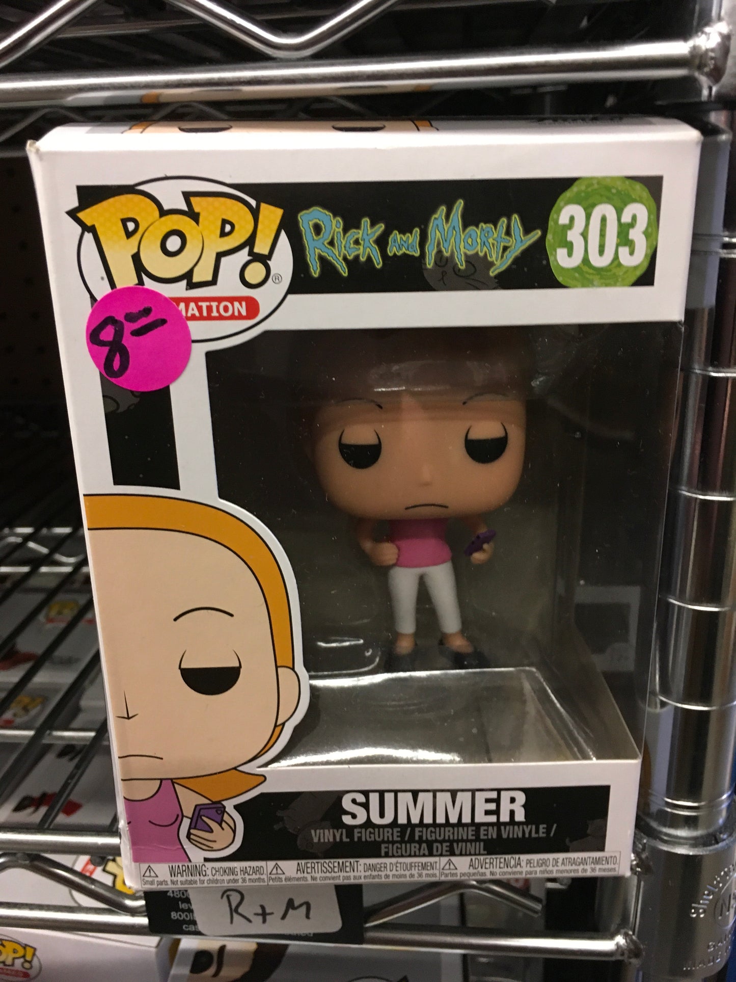 Rick Morty SummerFunko Pop! Vinyl figure anime