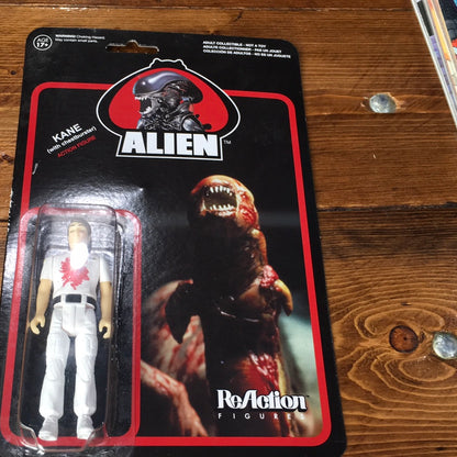 Super 7 Kane w chestburster REACTION FIGURE MOC