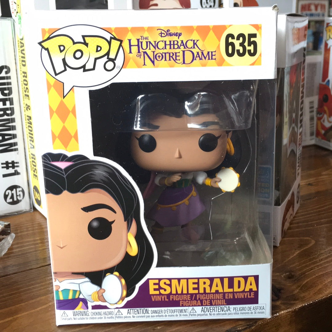 Disney Hunchback of Notre Dame Esmeralda 635 Funko Pop! Vinyl Figure