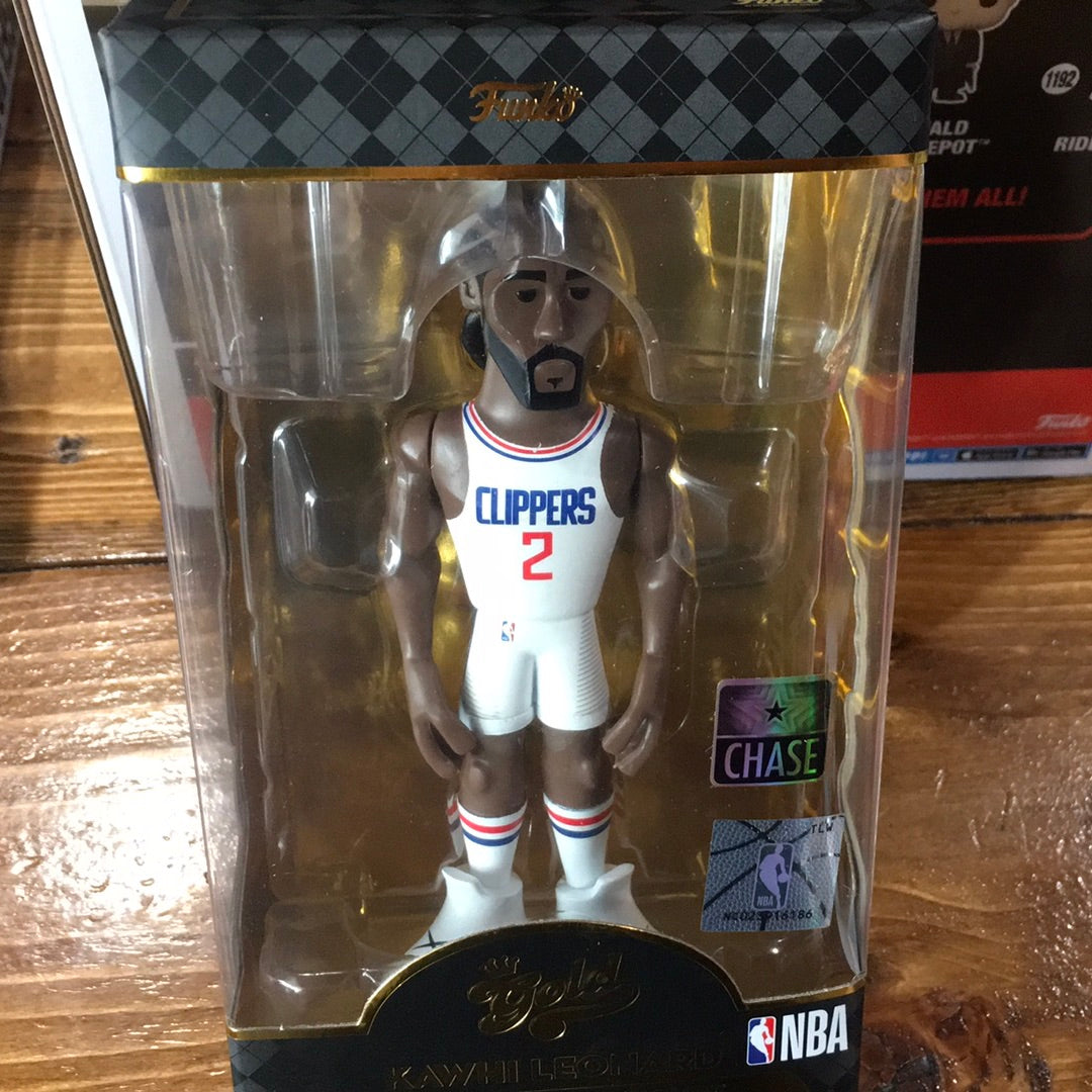 Funko Gold 5" NBA L.A. Clippers Kawhi Leonard Vinyl Figure