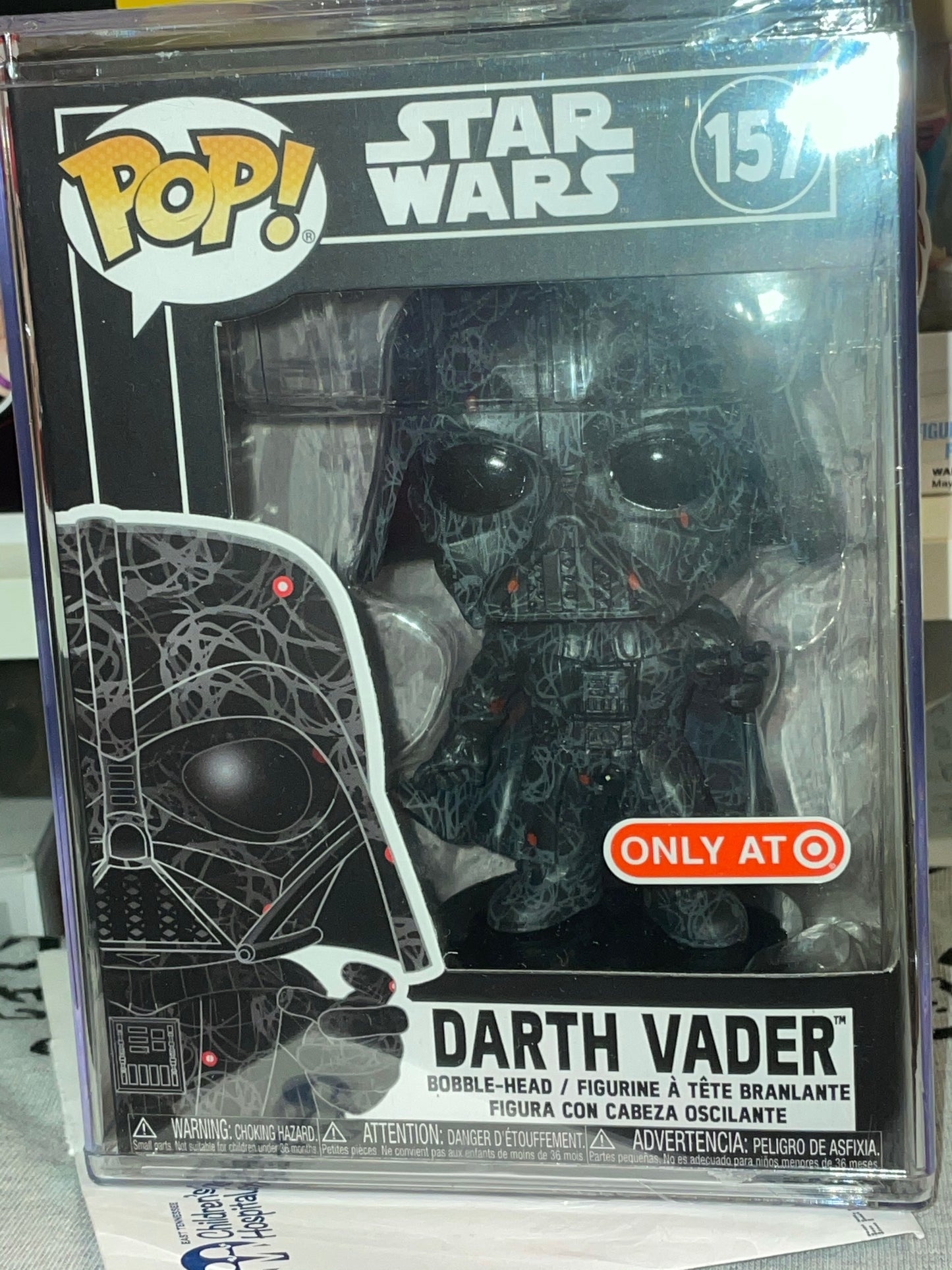 Futura Darth Vader exclusive Funko Pop! Vinyl figure Star Wars