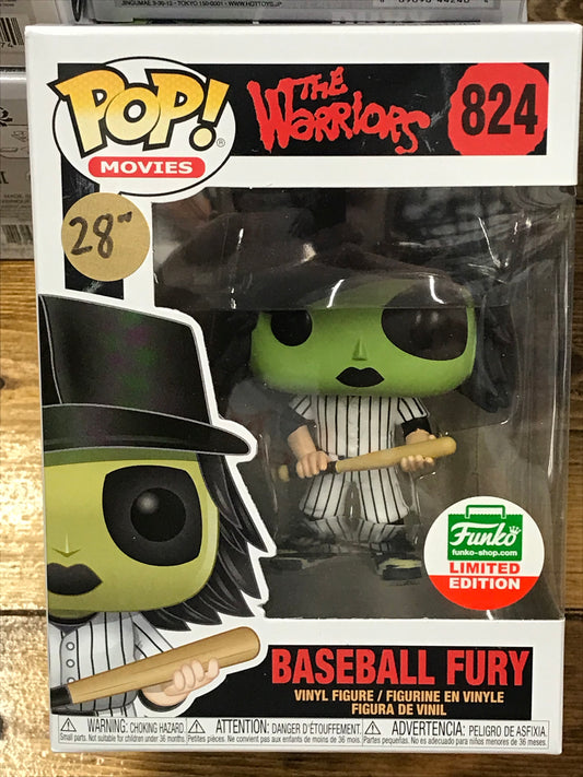 Warriors Baseball Fury green holiday exclusive Funko Pop! Vinyl figure movie