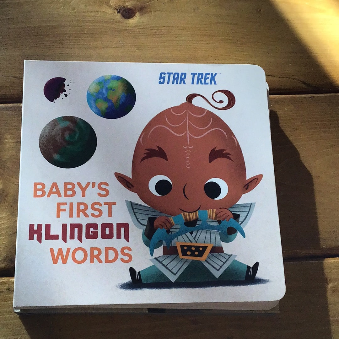 Baby’s First Klingon Words Star Trek Children’s book