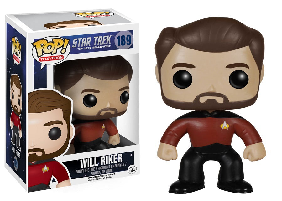 Star Trek: TNG - Commander Riker #189 - Funko Pop! Vinyl Figure (Television)