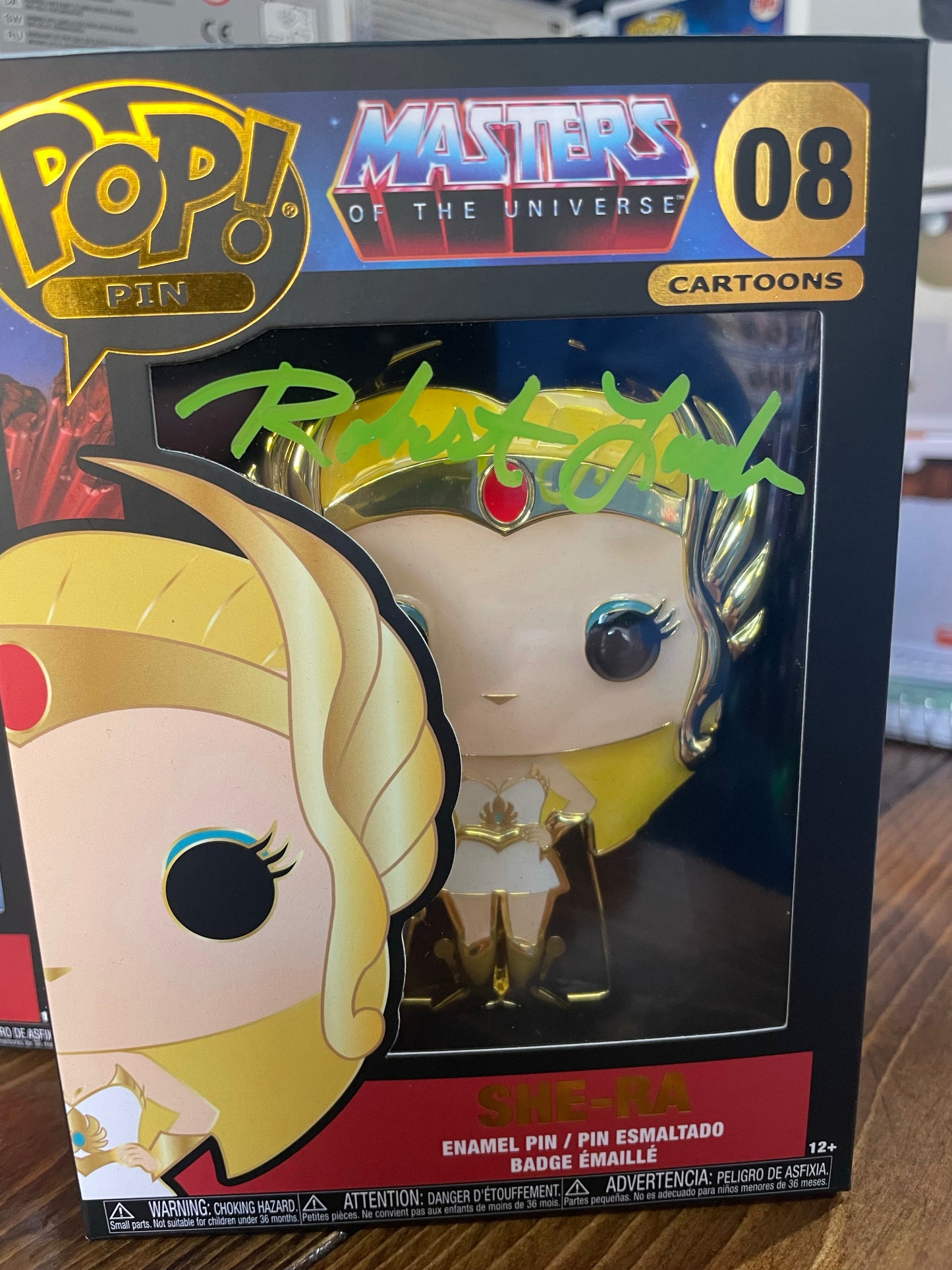 Filmation Artist Robert Lamb Signed and Illustrated Funko Pop! Vinyl Figures (Cartoon)