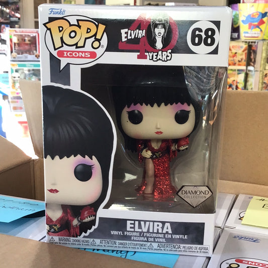 Icons Elvira 40th (DGLT) Funko Pop! Vinyl figure