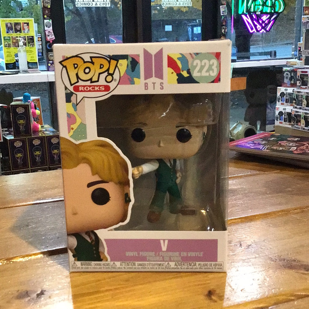 BTS - Dynamite- V Funko Pop! Vinyl figure Rocks