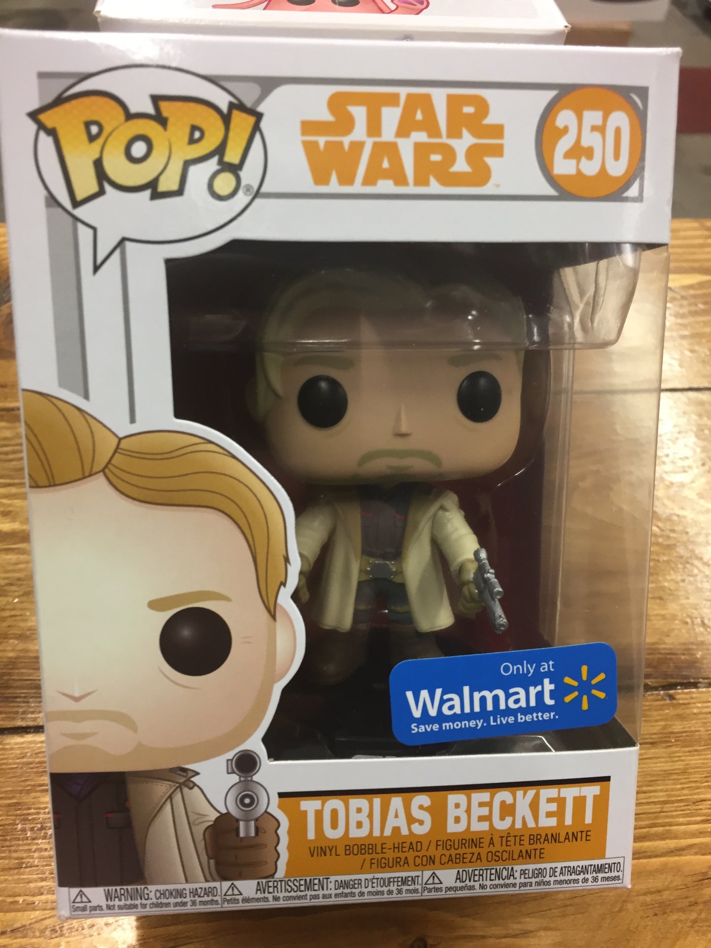 Star Wars Tobias Beckett Exclusive Funko Pop! Vinyl figure store 2020