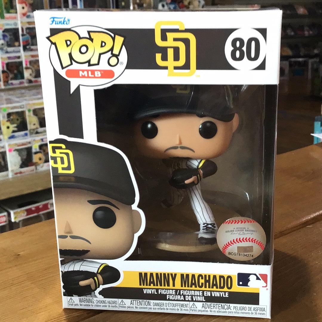 MLB Padres - Manny Machado #80 - Funko Pop! Vinyl Figure (Sports)