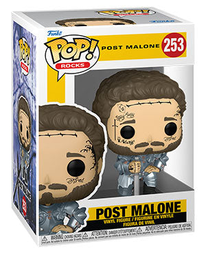 Post Malone (Knight) #253 - Funko Pop! Vinyl Figure (Rocks)