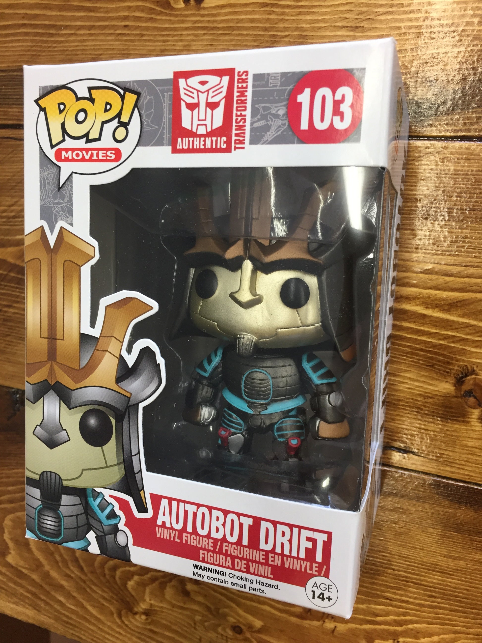 Transformers Autobot Drift Retired Funko Pop! vinyl figure 2020 Tall