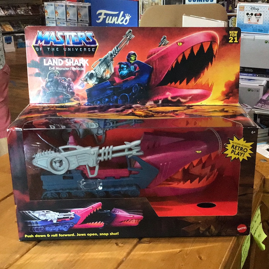 MOTU - Land Shark Evil Monster / Vehicle by Mattel