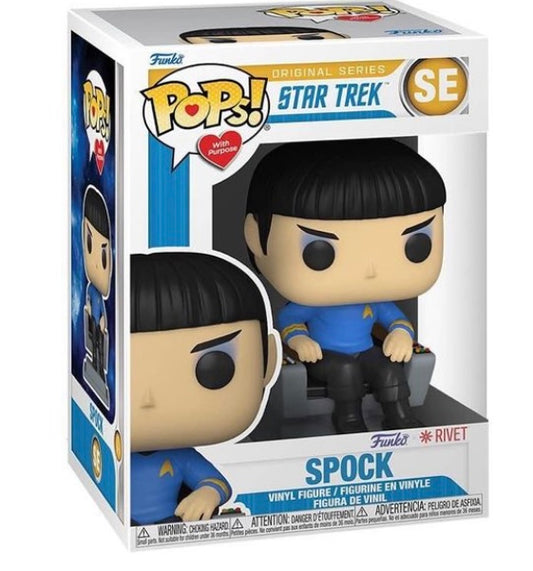 PWP Youthtrust Spock in chair Funko Pop! Vinyl figure Television