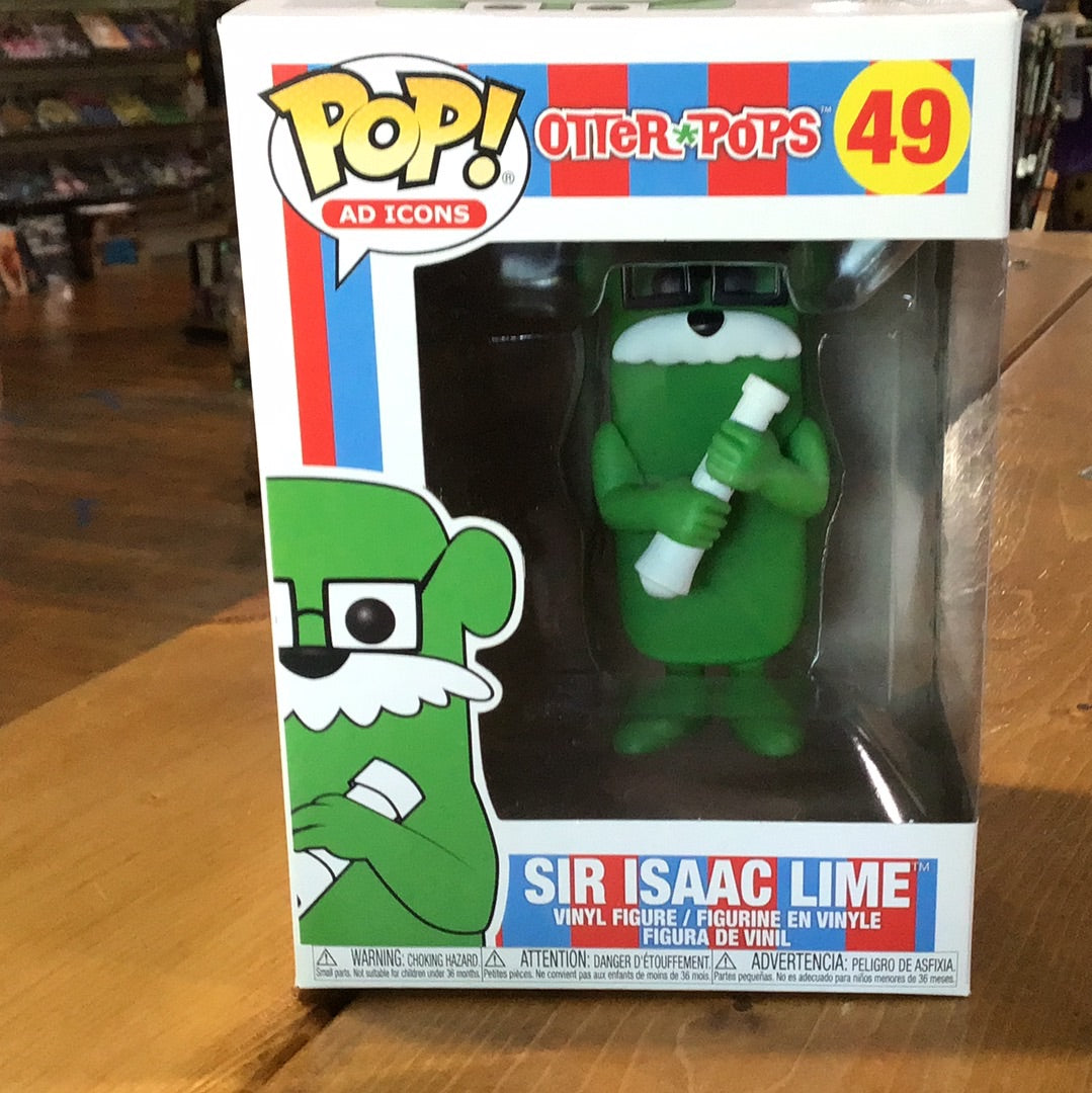Ad Icons - Otter Pops Sir Isaac Lime #49 - Funko Pop! Vinyl Figure