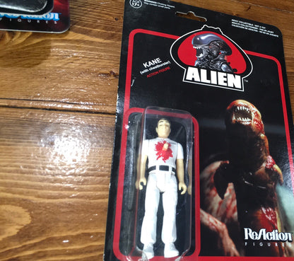Super 7 Kane w chestburster REACTION FIGURE MOC