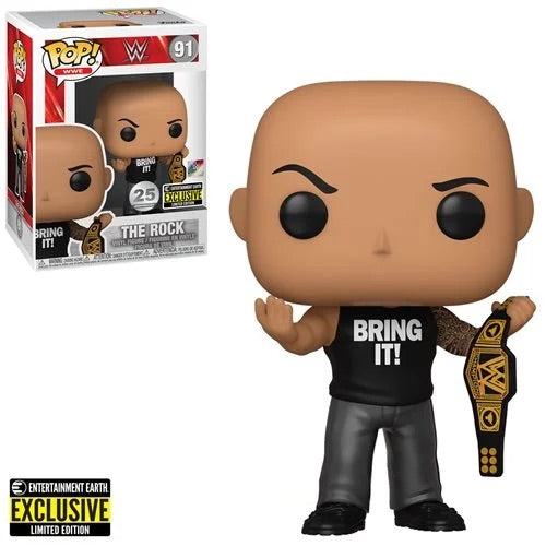 WWE - The Rock #91 - Exclusive Funko Pop! Vinyl Figure (Sports)